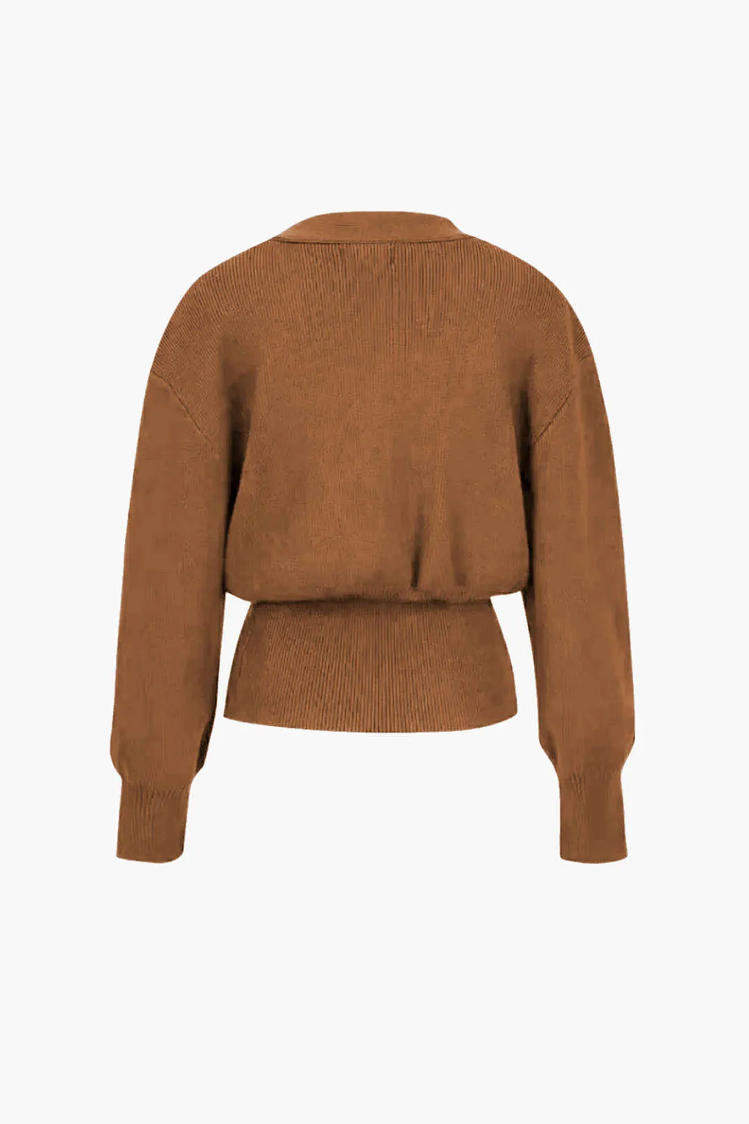 Nikki - Elegant V neck Design Woman's Sweater Cardigan