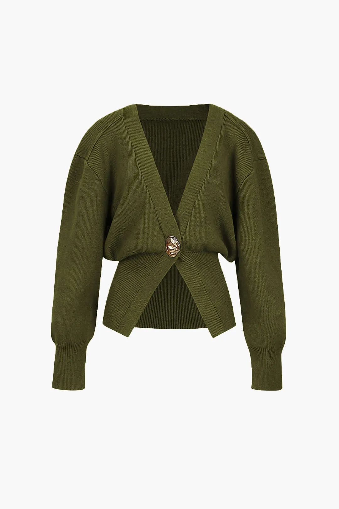 Nikki - Elegant V neck Design Woman's Sweater Cardigan
