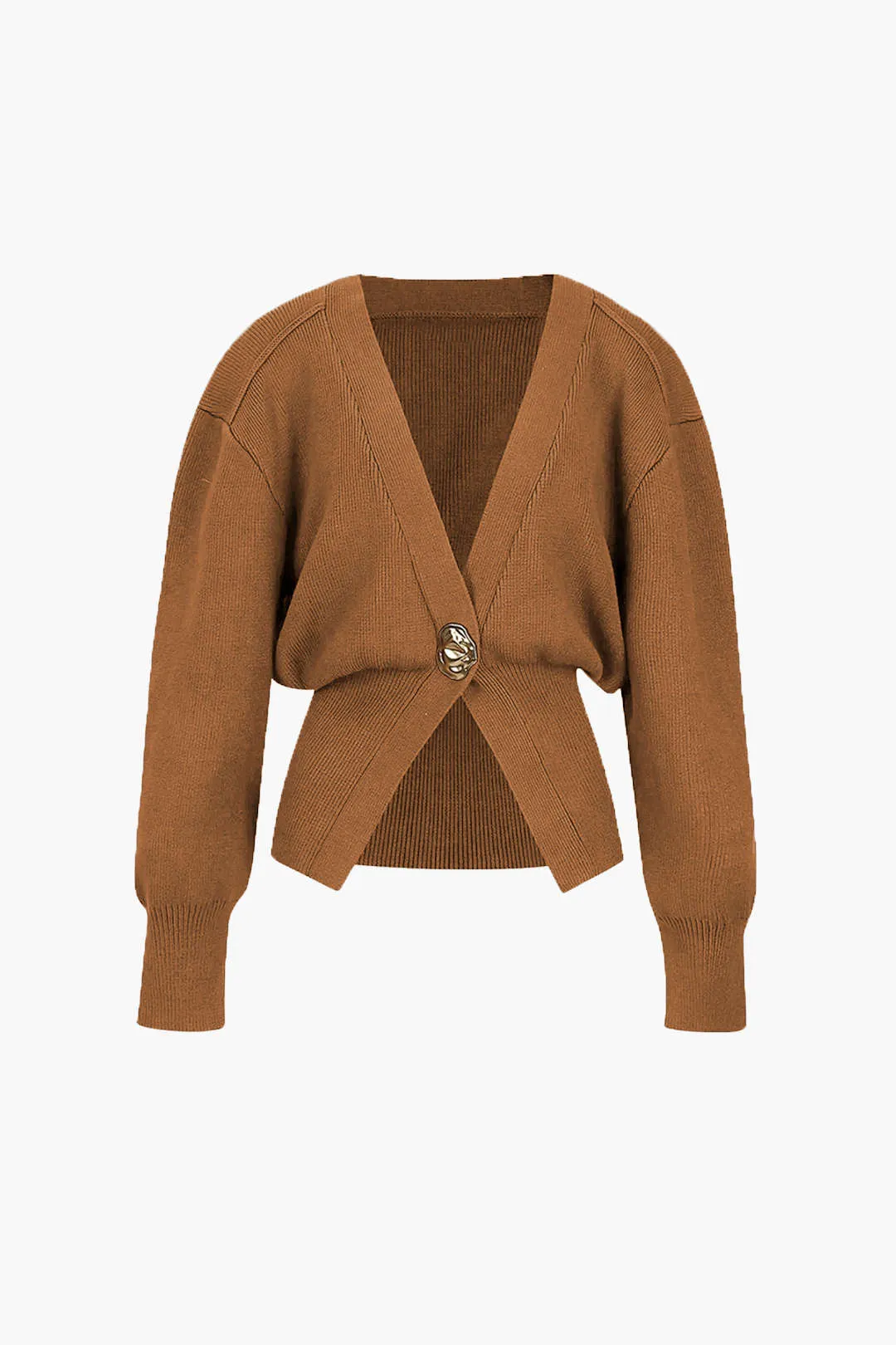 Nikki - Elegant V neck Design Woman's Sweater Cardigan