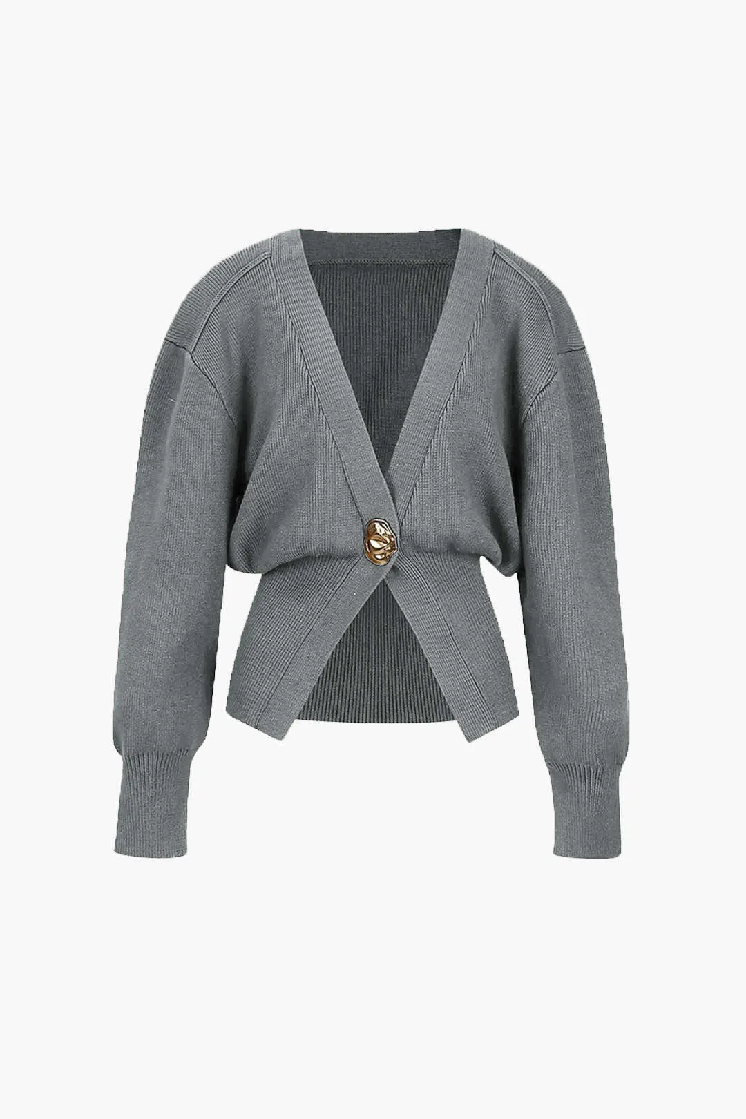 Nikki - Elegant V neck Design Woman's Sweater Cardigan