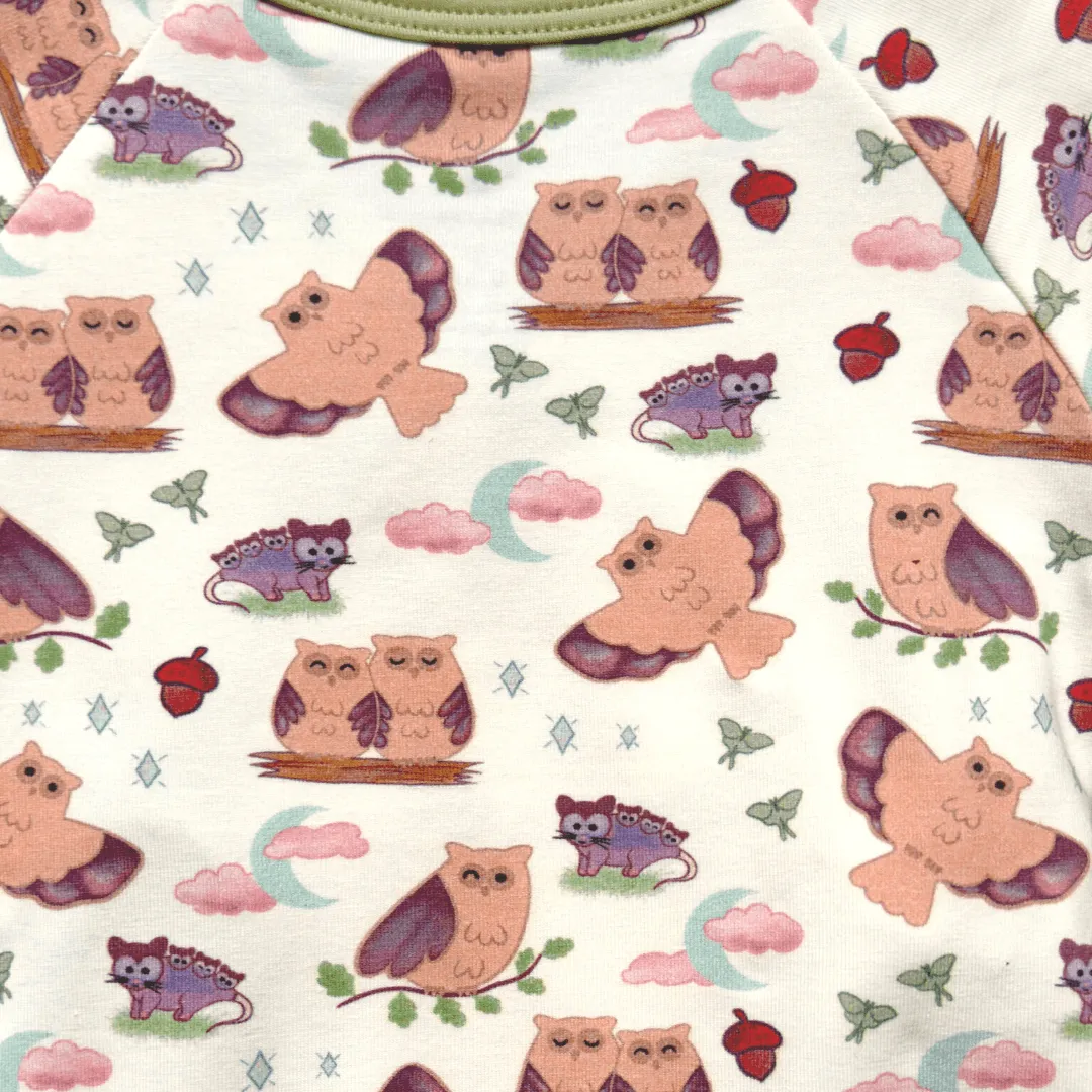 Nocturnal Kimono Shorty | Organic Pima Cotton
