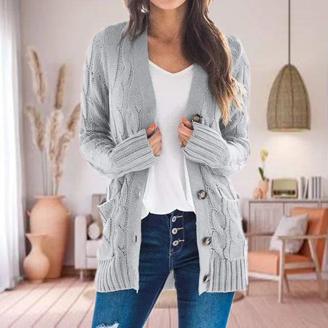Nora | Knitted Ladies Cardigan