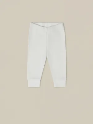 Oat Ribbed Leggings