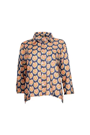 Olga-de-lis Shirt in Seersucker
