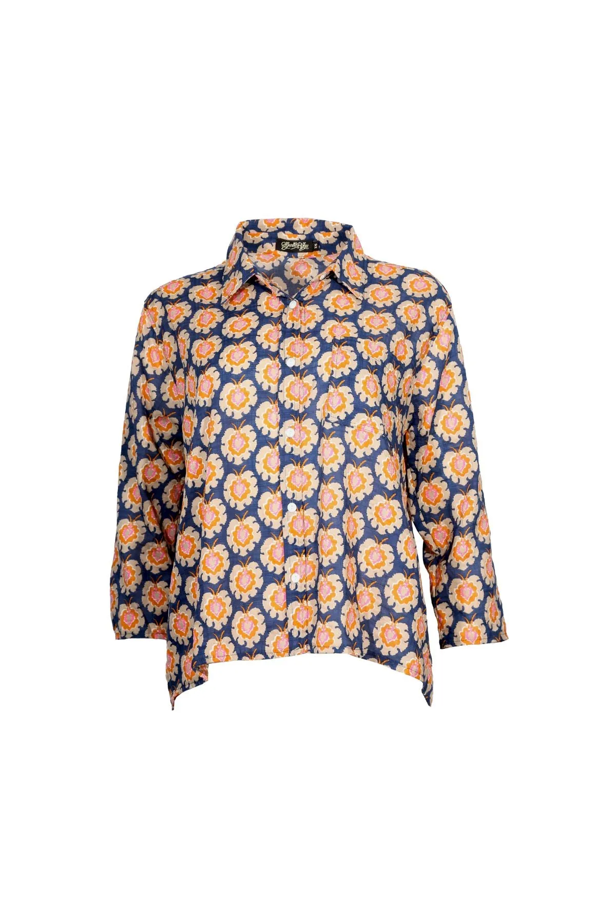 Olga-de-lis Shirt in Seersucker