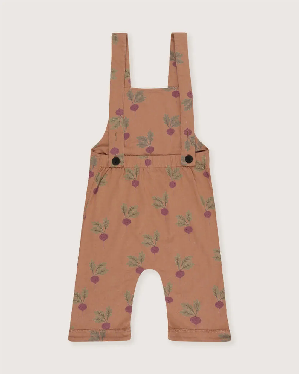 Orange Beetroot Print Jumpsuit