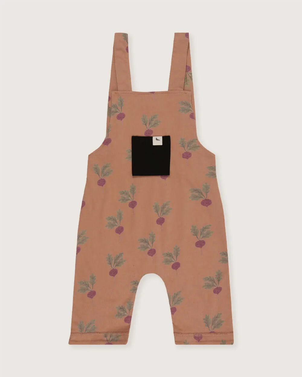 Orange Beetroot Print Jumpsuit