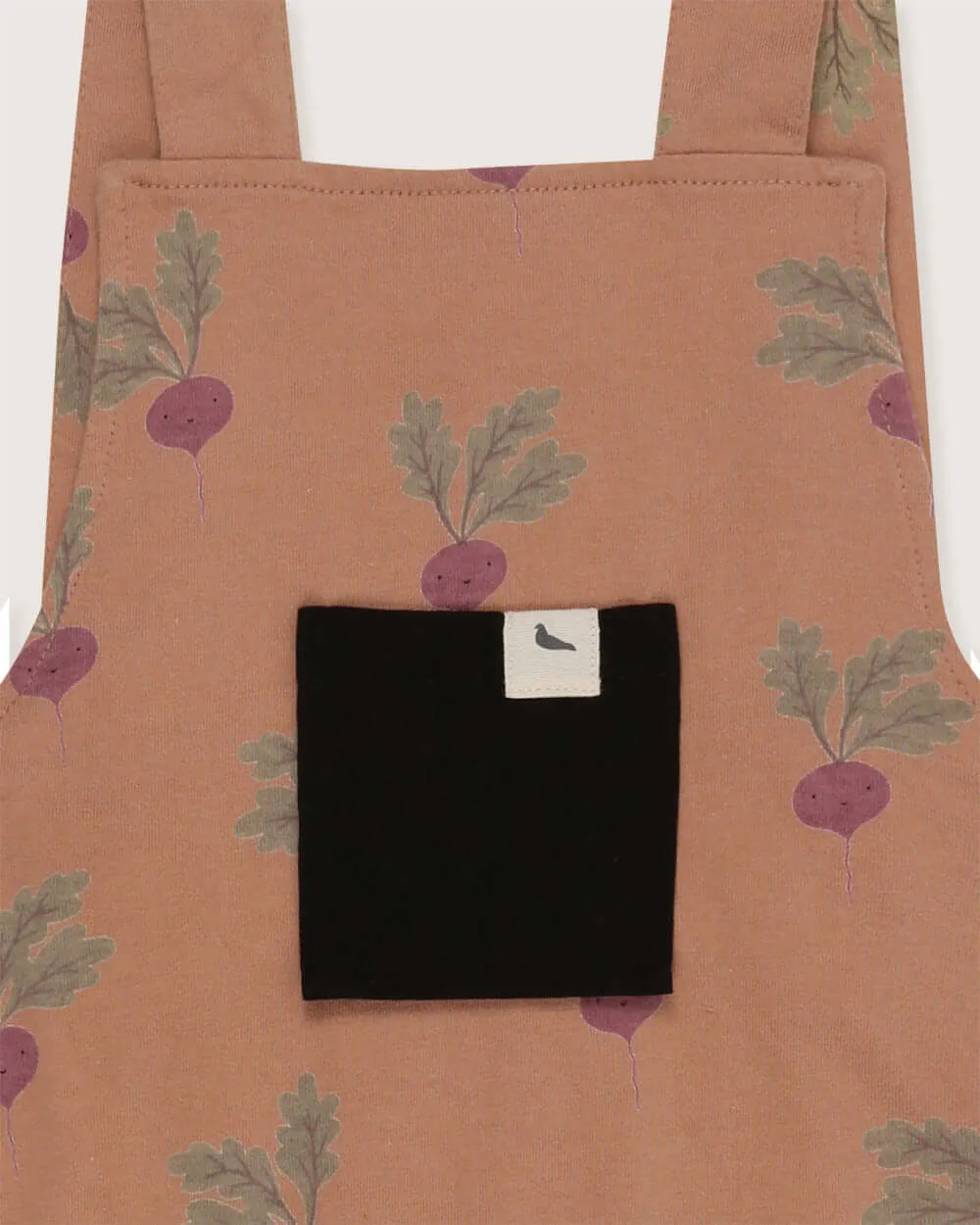 Orange Beetroot Print Jumpsuit