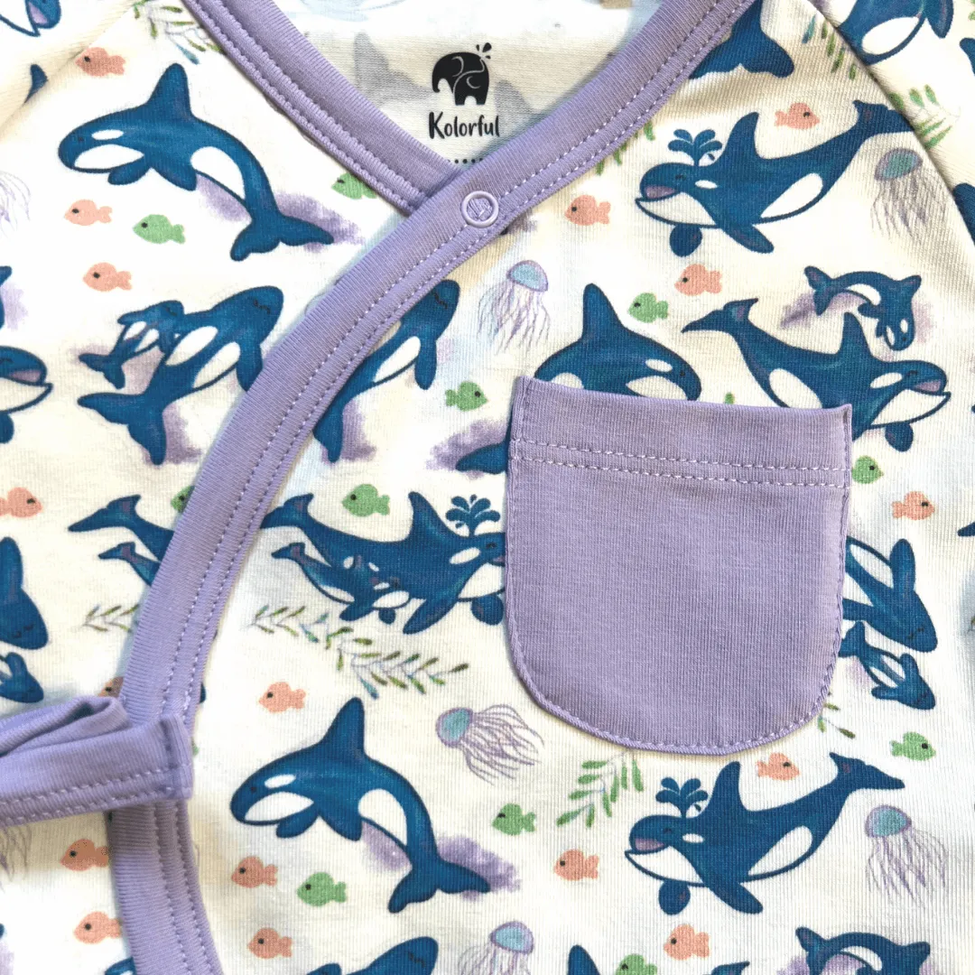 Orca Kimono | Organic Pima Cotton