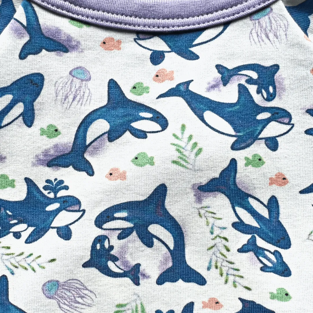 Orca Kimono Shorty | Organic Pima Cotton