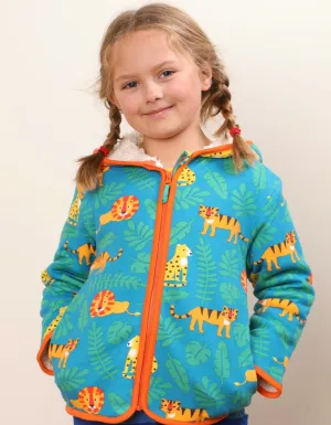 Organic Wild Cats Fleece Hoodie
