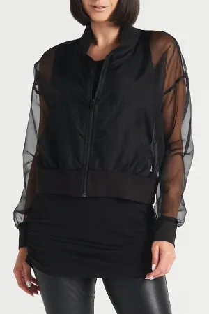 Organza Baseball Jacket