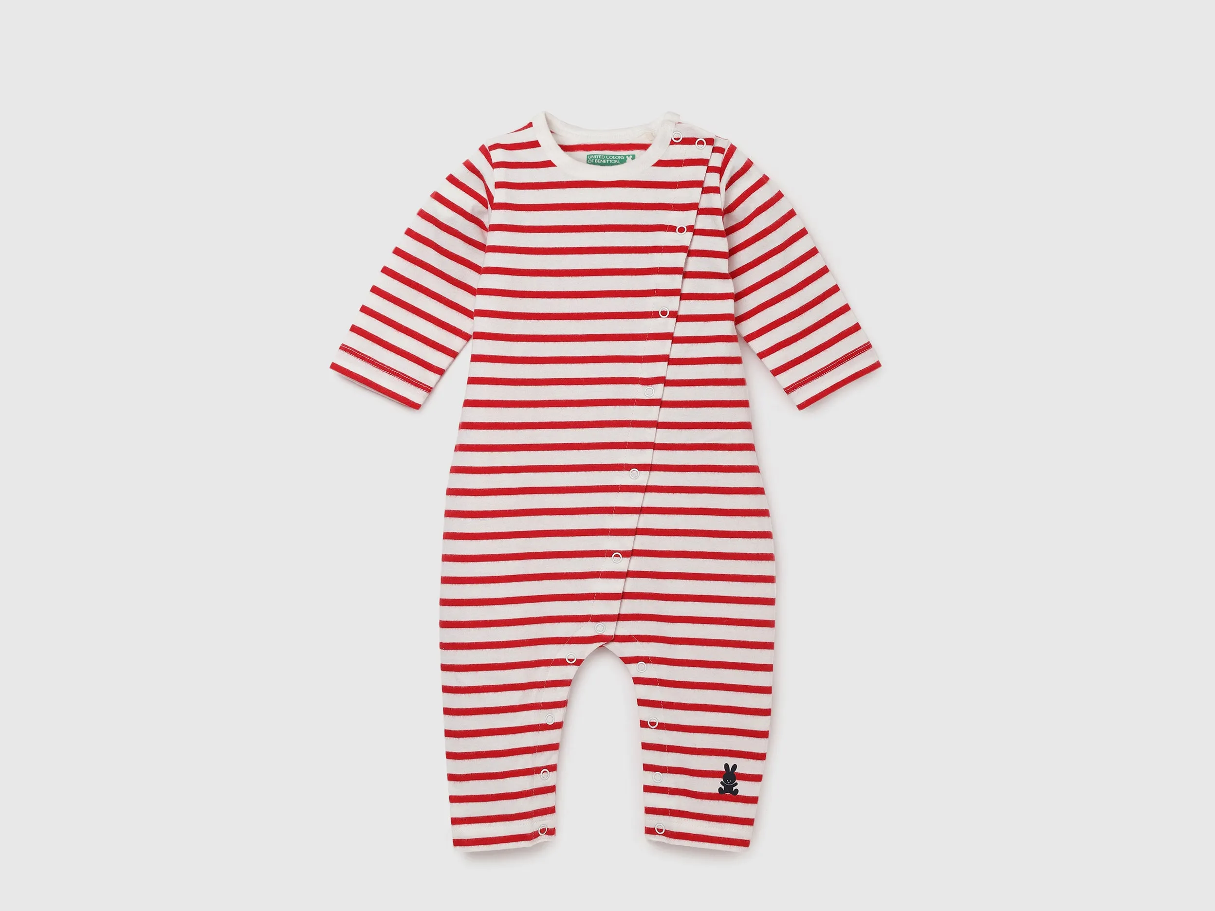 Pack of 2 100% Cotton Round Neck Full Sleeves Baby Rompers