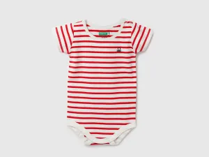 Pack of 2 100% Cotton Round Neck Short Sleeves Baby Rompers