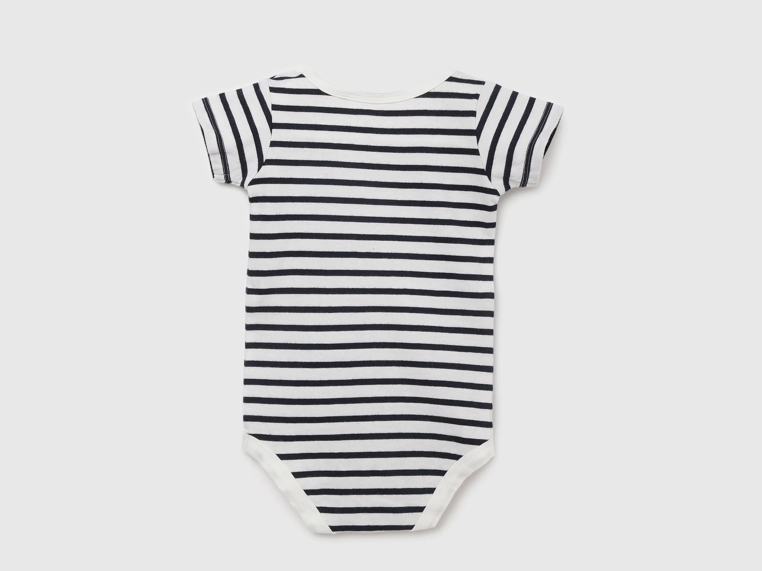 Pack of 2 100% Cotton Round Neck Short Sleeves Baby Rompers