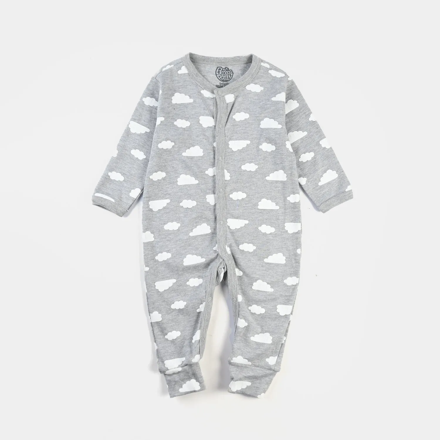 Pack Of 3 Infant Unisex Cotton Rompers Open Feet