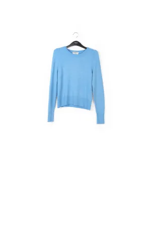 Padded shoulder sweater