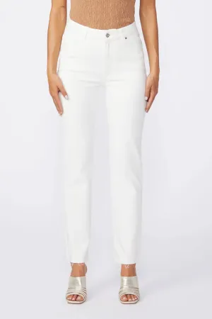 Paige Stella W/Cross Back Belt Loops   Raw Hem 7931208-4247
