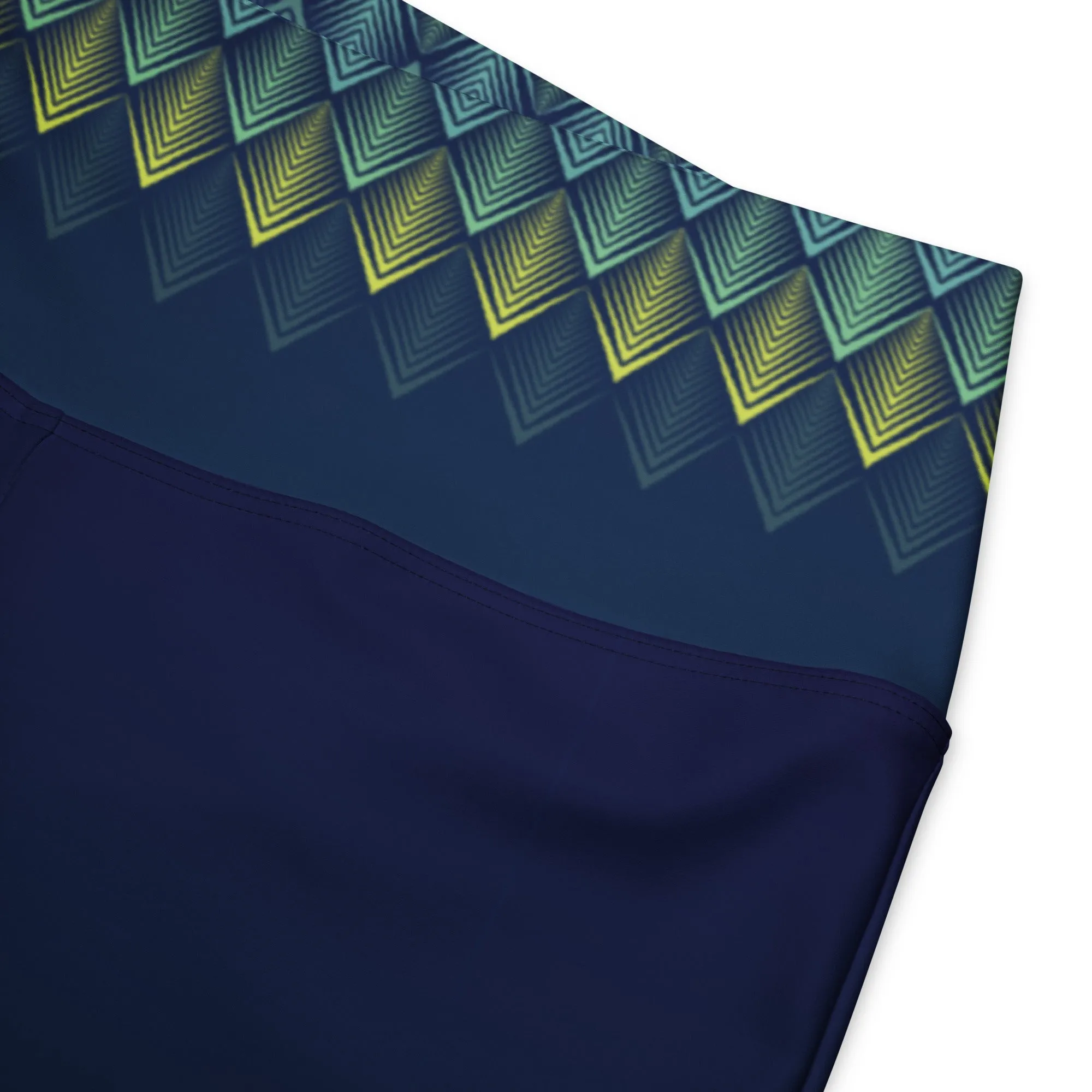 Peacock Plumage Flare leggings