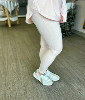 Pearl Blush Tummy Control Leggings