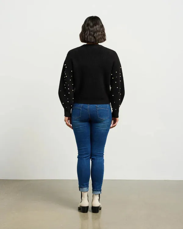 Pearl Cardi - Black