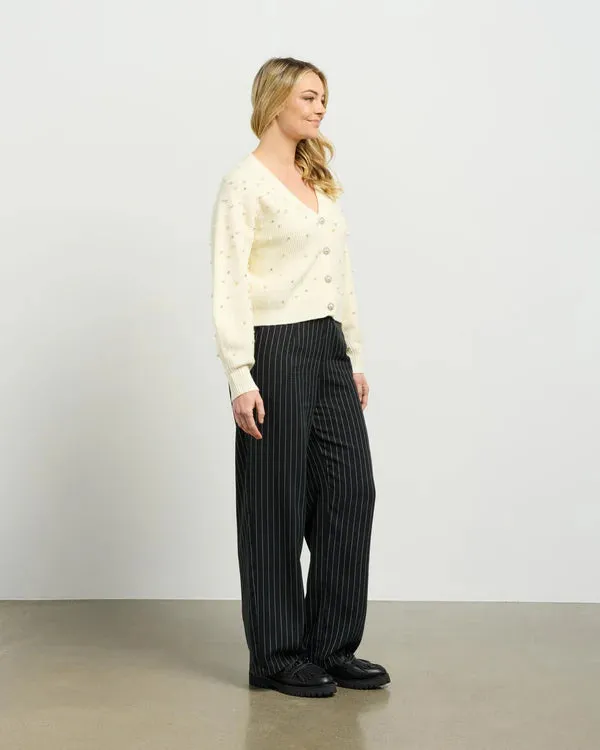 Pearl Cardi - Ivory