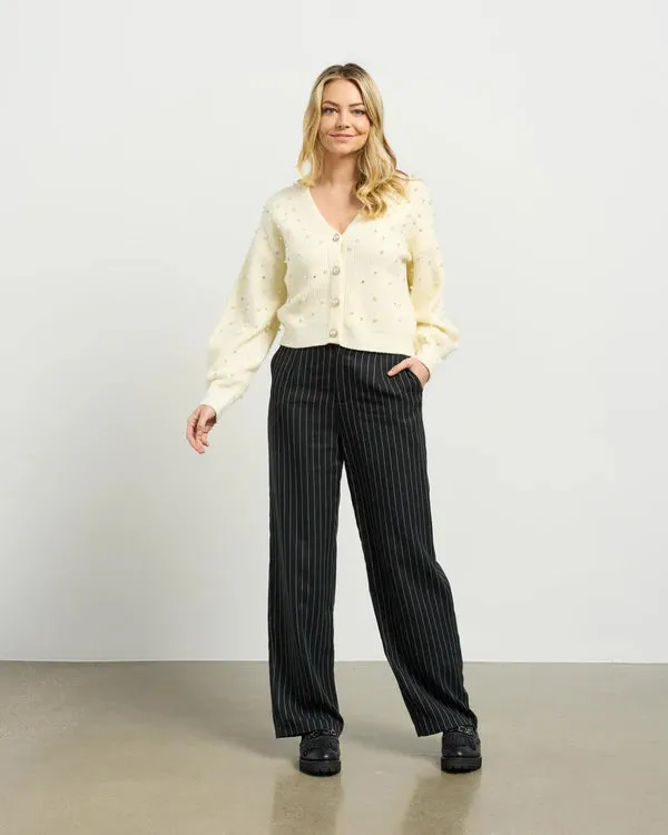 Pearl Cardi - Ivory
