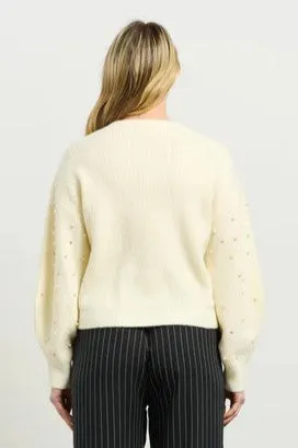 Pearl Cardi - Ivory