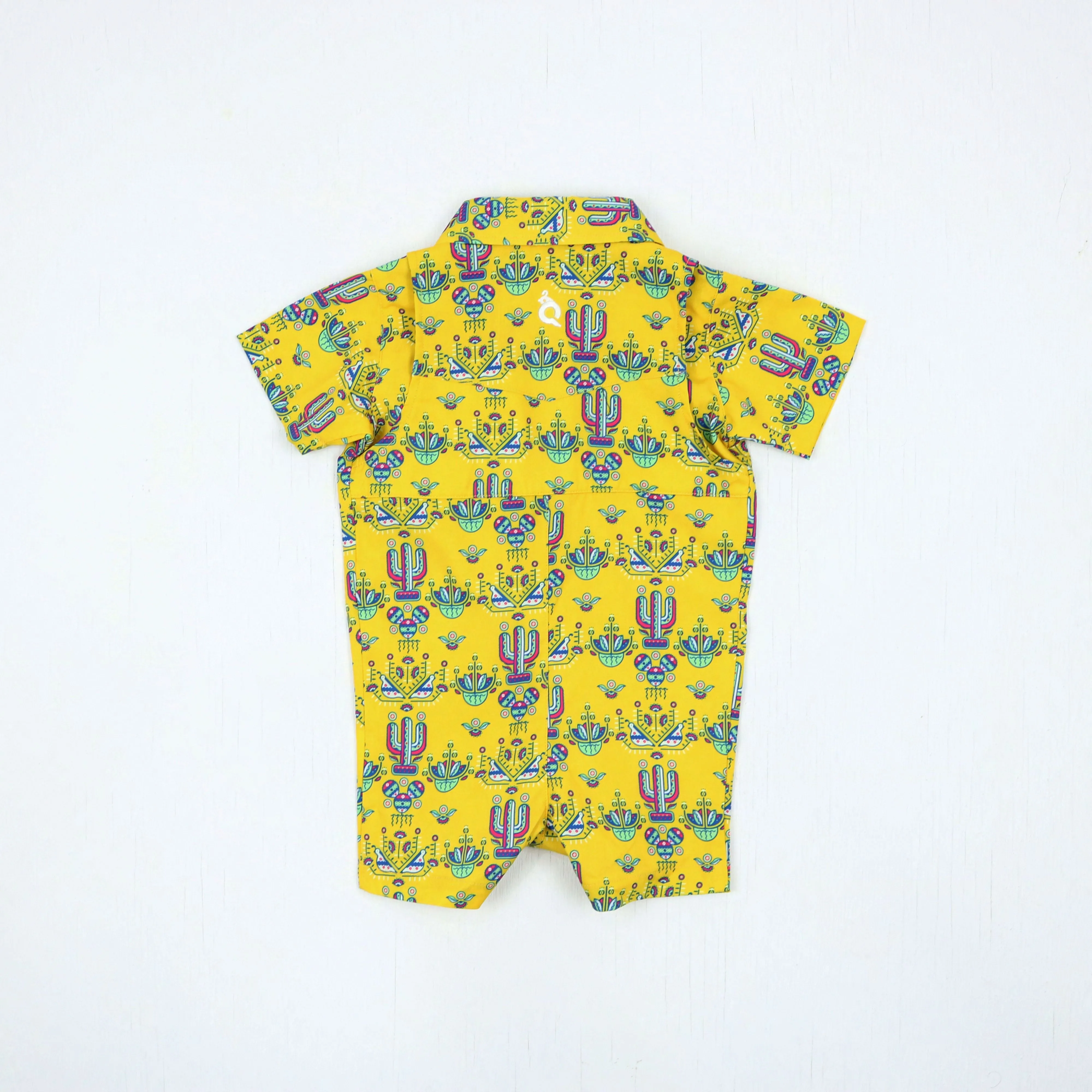 Pearl Snap Romper | Desert Garden