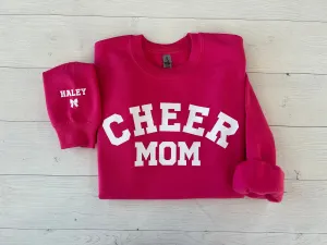 Personalized Cheer Mom Sweatshirt