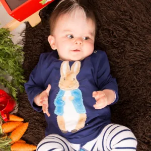 Peter Rabbit Navy Top | Blade & Rose