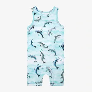 Posh Peanut Skipper Racerback Short Length Romper