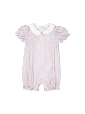 Precious Play Bubble -- Baby Pink Minigingham
