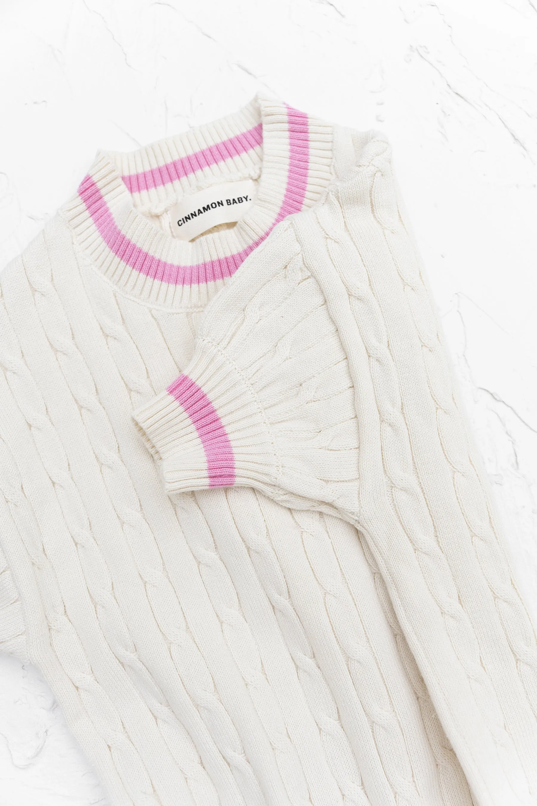 Prep Lounge Suit - Baby Pink