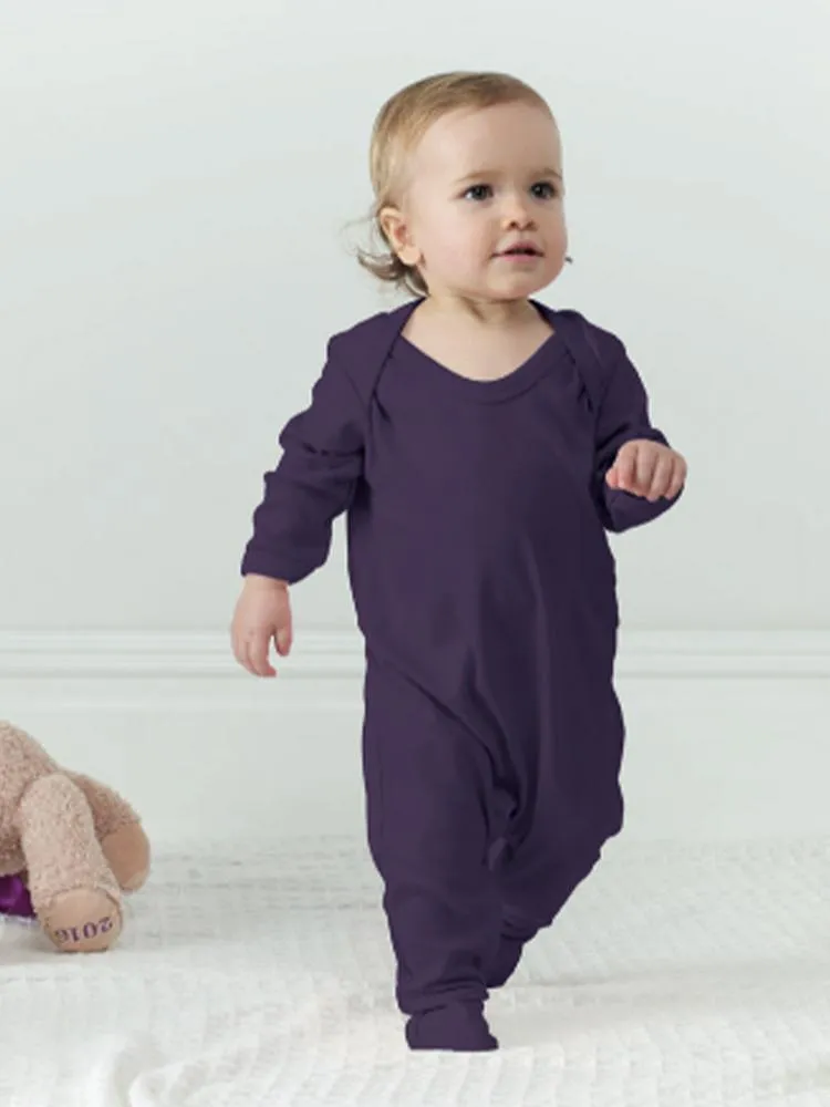 Pretty Pink Footed Rompers Sleepsuit - Everyday Collection 3 to 12 months