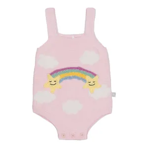 Rainbow Knit Onesie