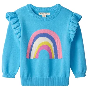 Rainbow Ruffle Sleeve Jumper - Retired