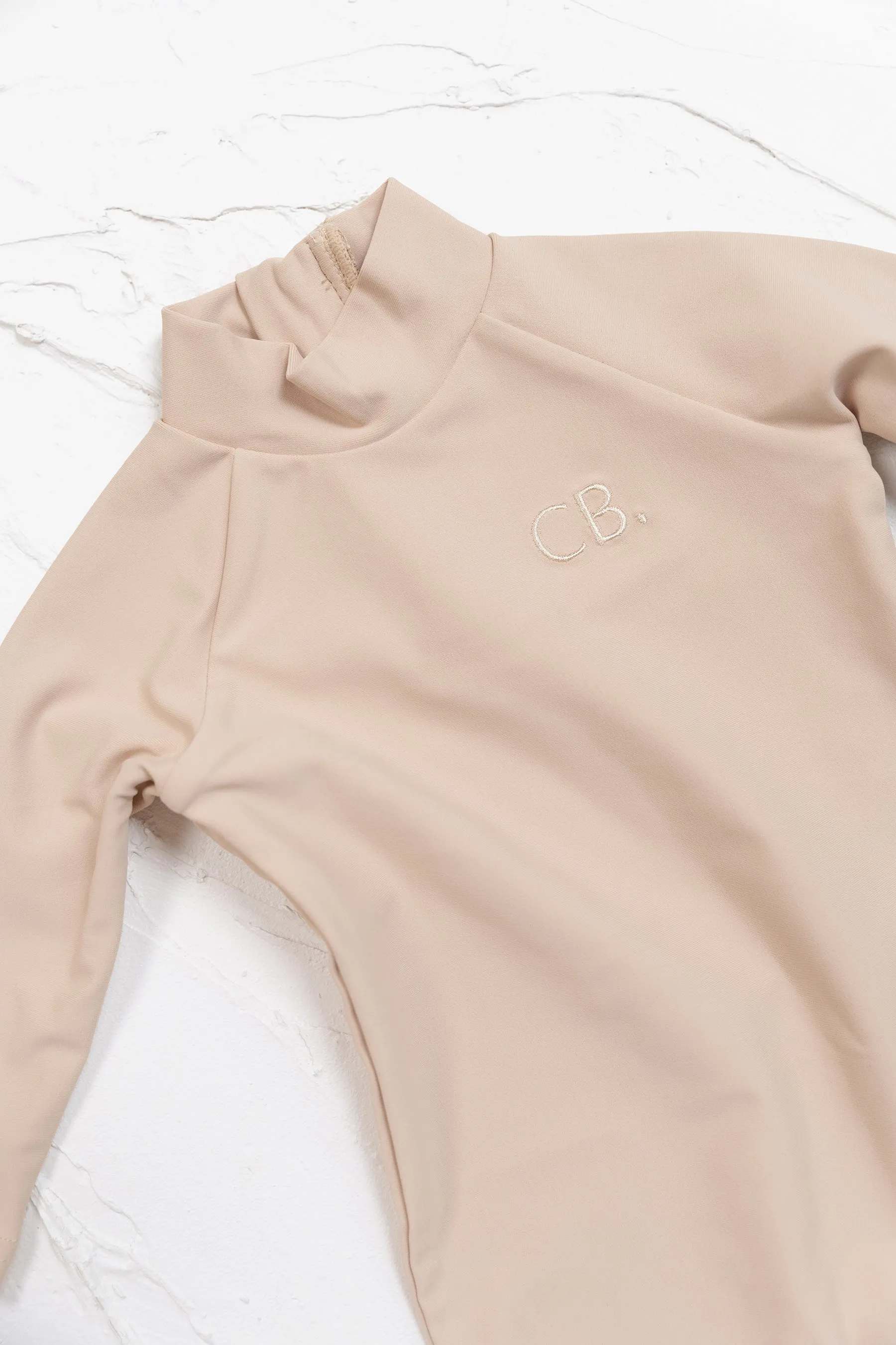 Rashie Romper - Cream
