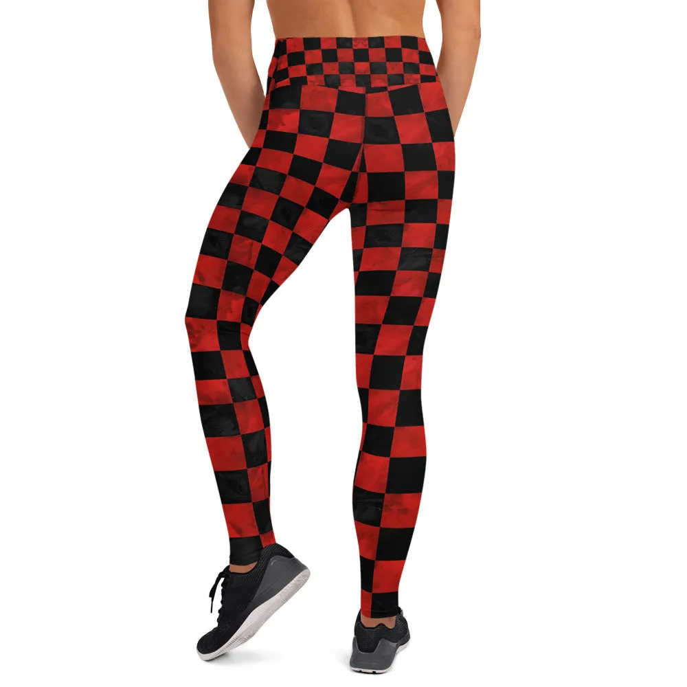 Red & Black Checkered Board