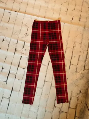 Red and Black Legging