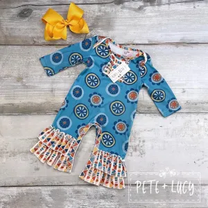 Retro Geo Romper