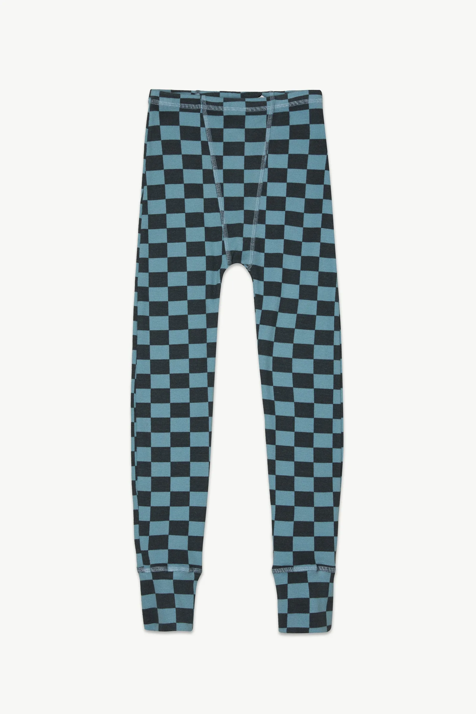 Rib Legging - Stone Blue