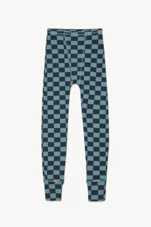 Rib Legging - Stone Blue