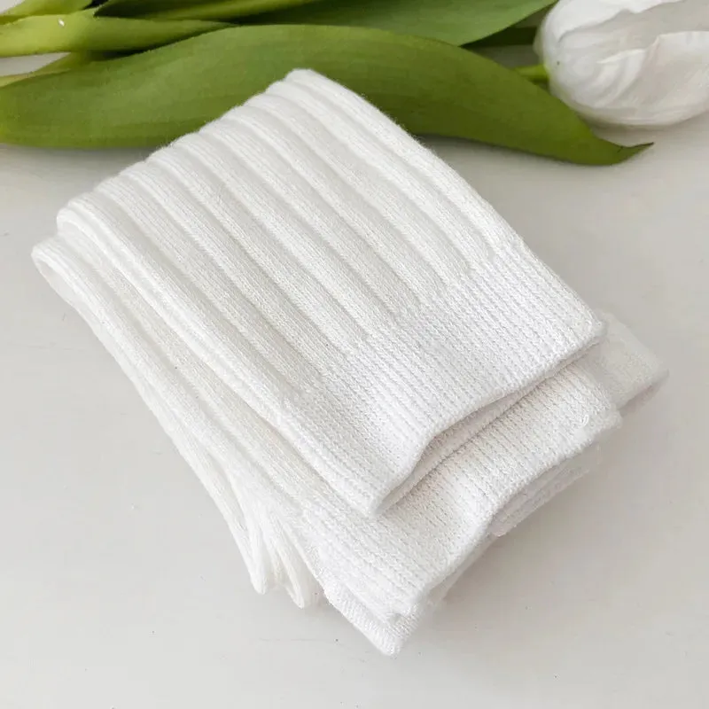 Ribbed Cotton Leggings
