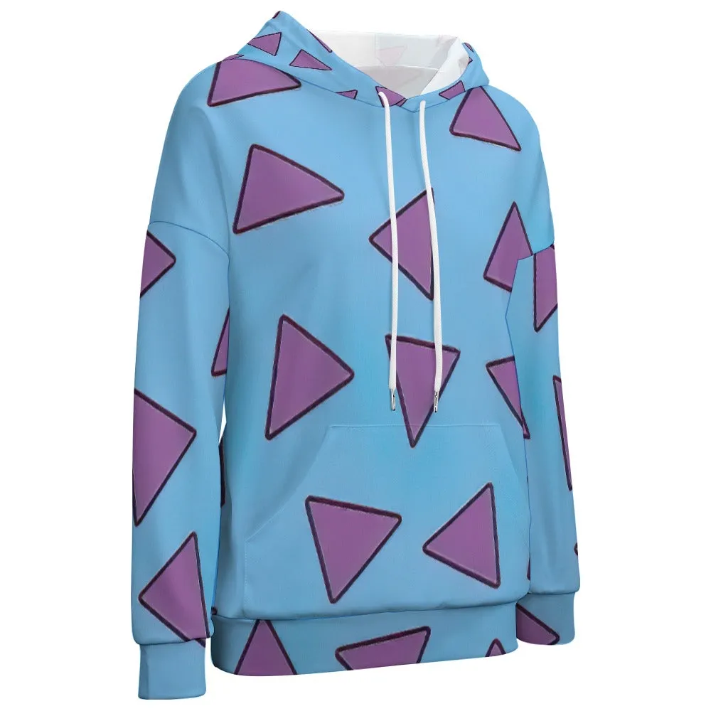 Rocko's Modern Life Print Dropped Sleeve Hoodie