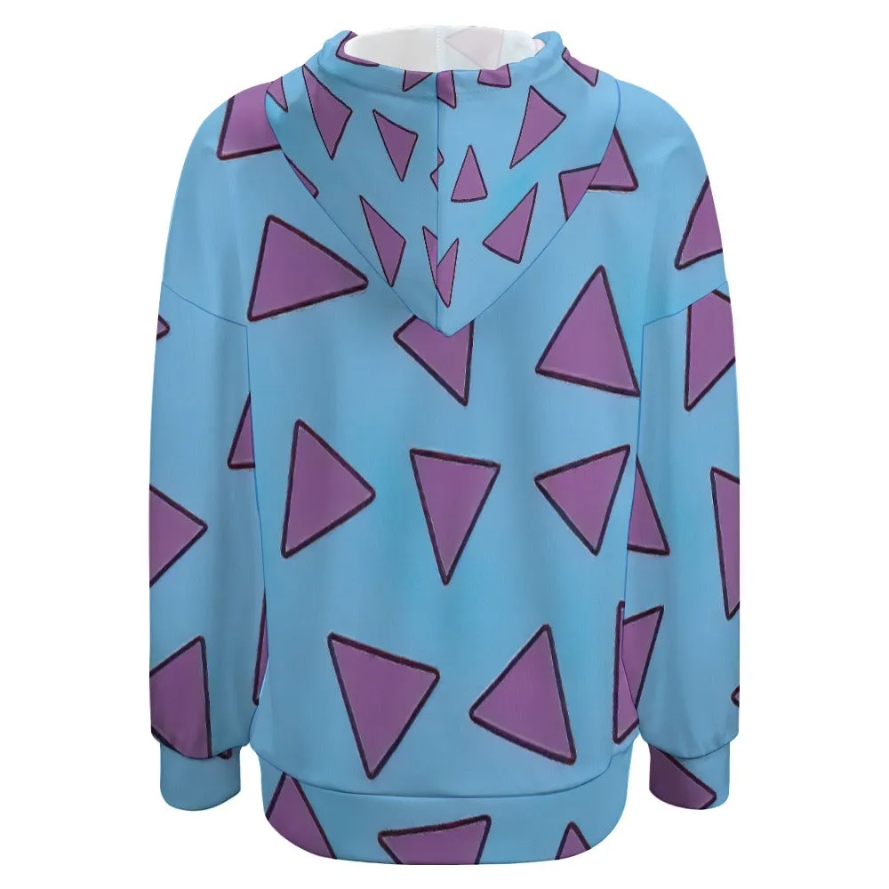 Rocko's Modern Life Print Dropped Sleeve Hoodie