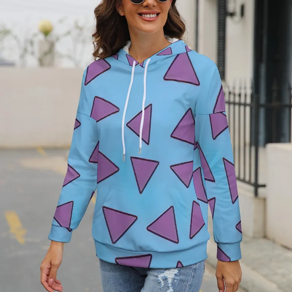 Rocko's Modern Life Print Dropped Sleeve Hoodie