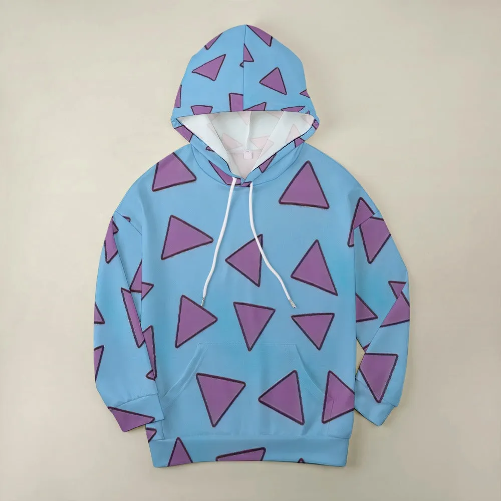 Rocko's Modern Life Print Dropped Sleeve Hoodie