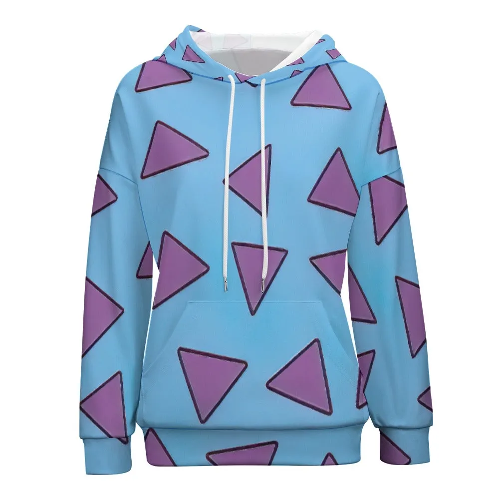 Rocko's Modern Life Print Dropped Sleeve Hoodie