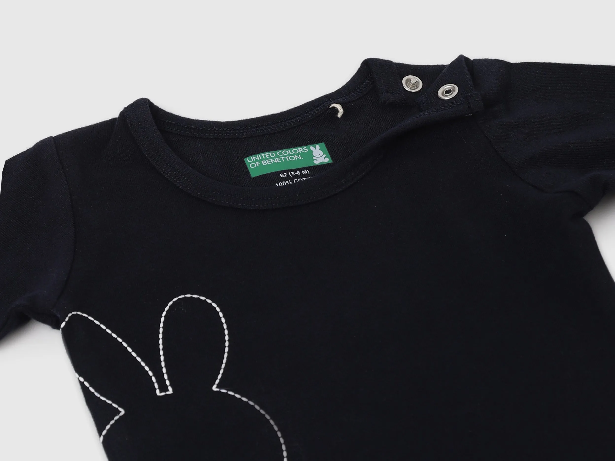 Round Neck Short Sleeves Baby Rompers - Pack of 2